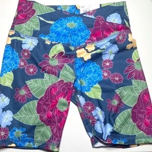 High rise bike shorts